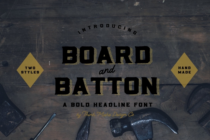 Board  Batton Font Download