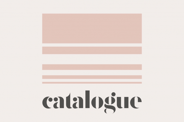 Catalogue Font Download