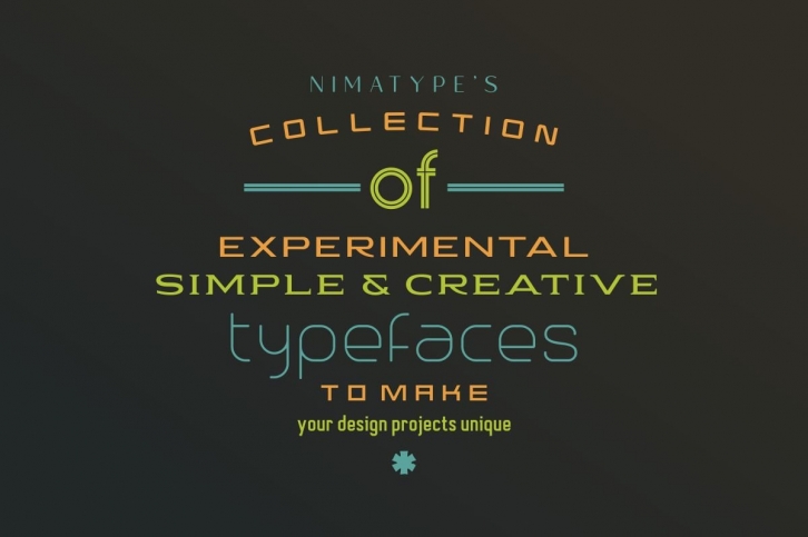 NimaType´s Collection of Typefaces Font Download
