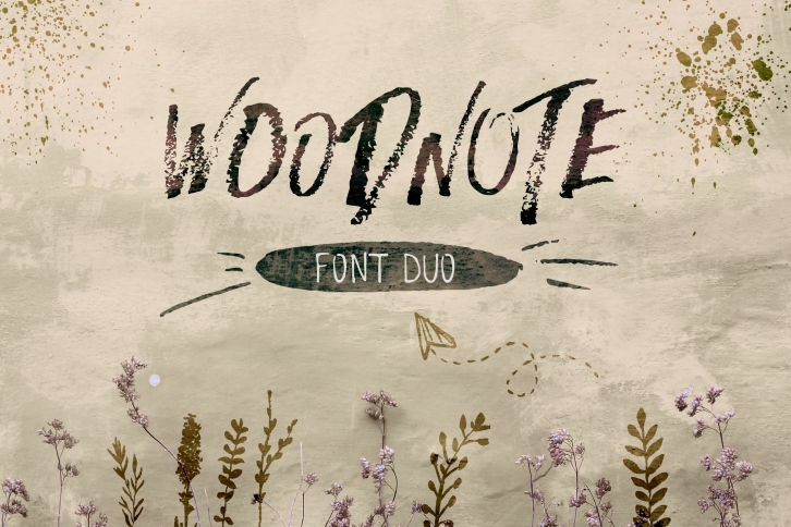Woodnote Duo Font Download
