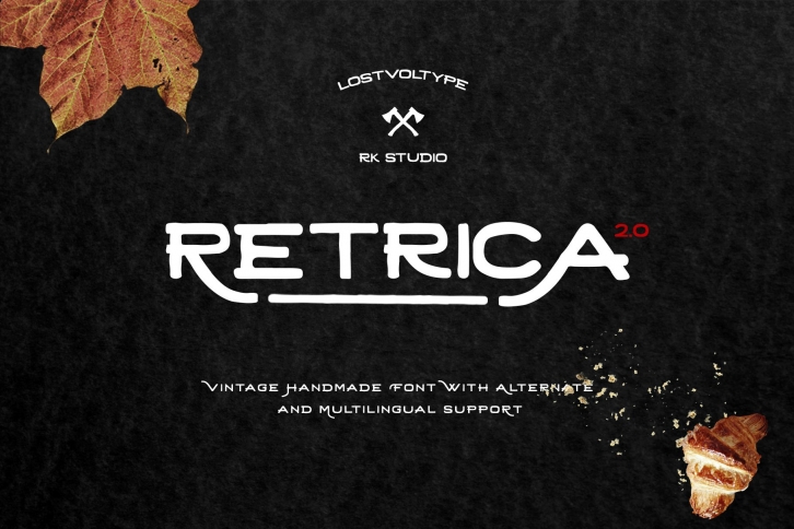 Retrica 2.0 + Webfont Font Download