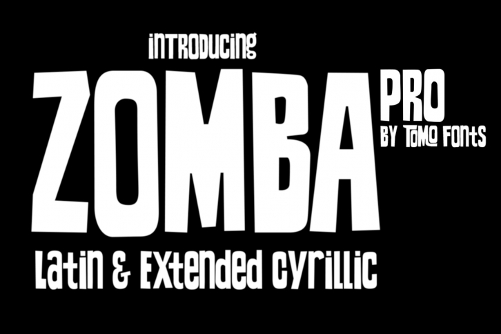 TOMO Zomba PRO Font Download