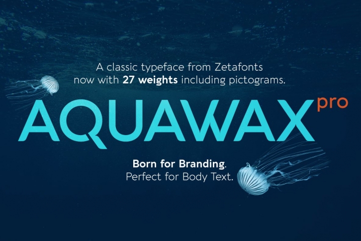 Aquawax Pro Font Download