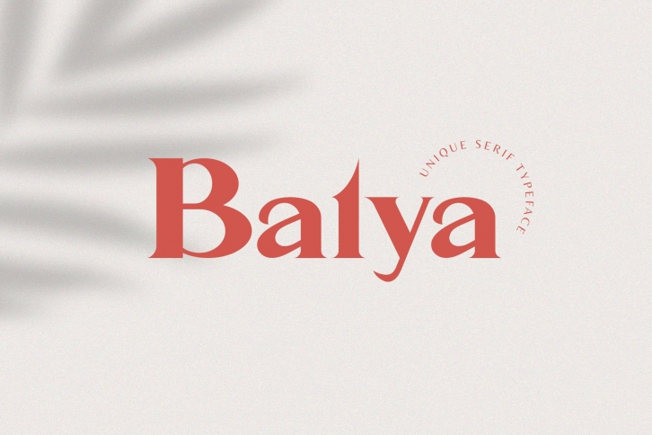 Balya Serif Font Download