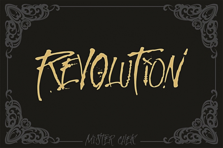 Revolution Ink Font Download