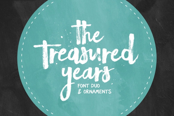 The Treasured Years Duo + Bonus Font Download