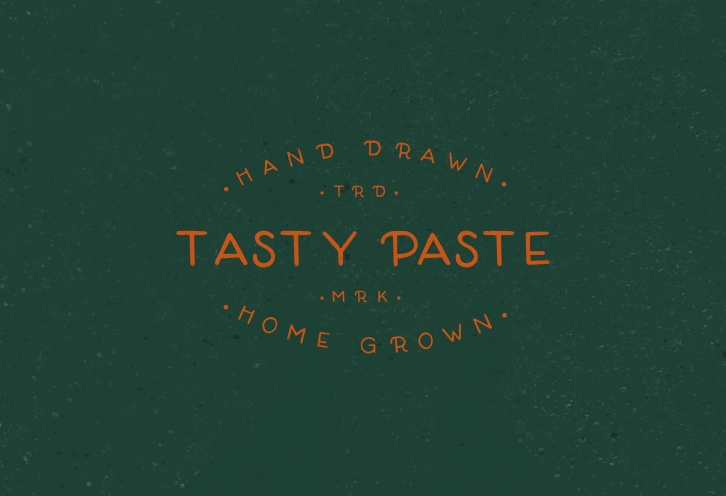 TASTY PASTE-HAND DRAWN FONT Font Download