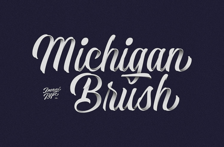 Michigan Brush Font Download
