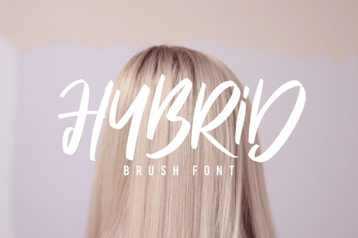 Hybrid Brush Font Download