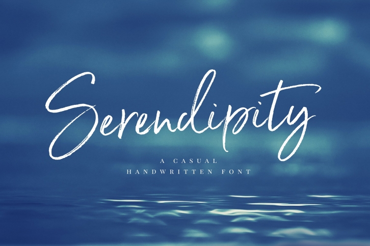 Serendipity Handwritten Font Download