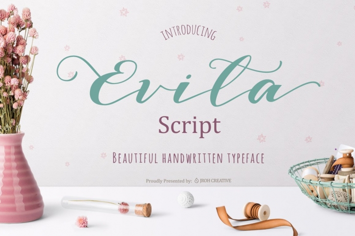 Evita Script Font Download