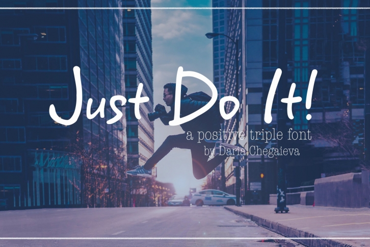 Just Do It! Font Download