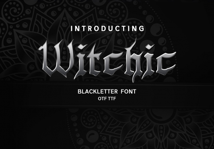 Witchic Blackletter Font Download