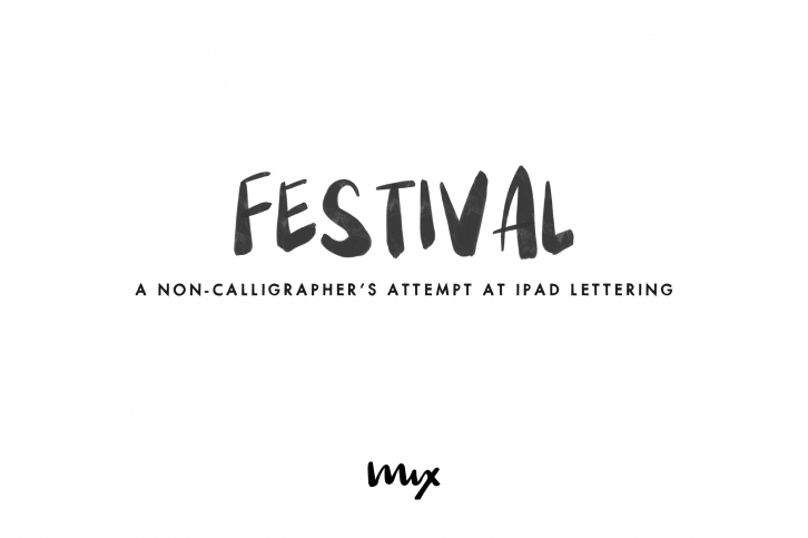 Festival — A Handwritten Duo Font Download