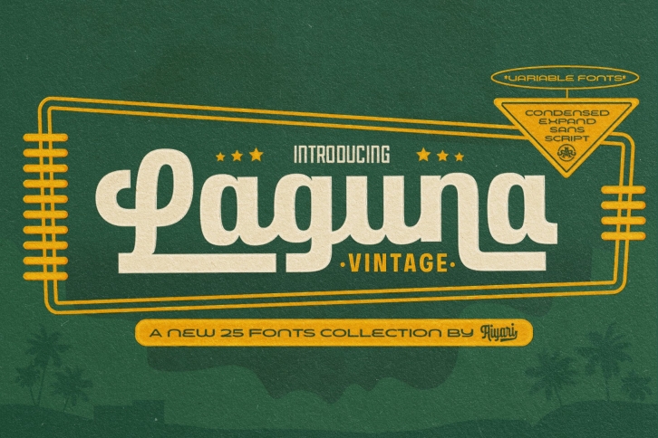 Laguna Vintage Collection+Extras Font Download