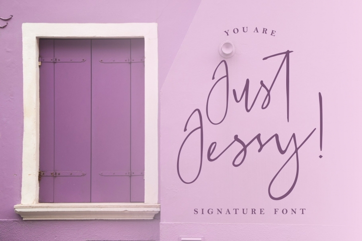 Just Jessy! [Signature] Font Download