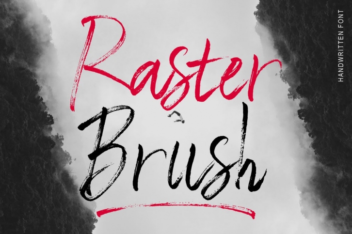 Raster Brush Font Download