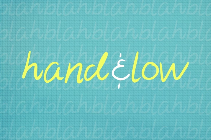 Hand  Low Font Download