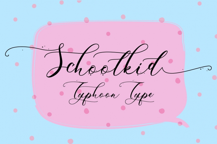 Schoolkid font Font Download