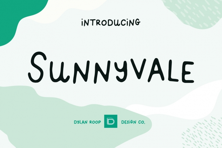Sunnyvale / Playful Sans Serif Font Download