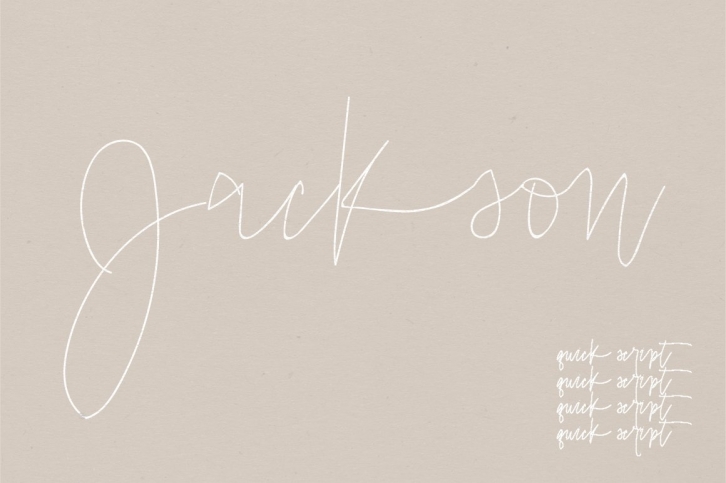 Jackson Script Font Download