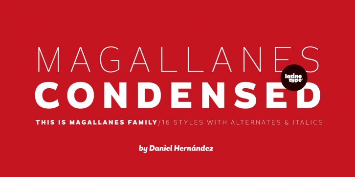 Magallanes Condensed Font Download
