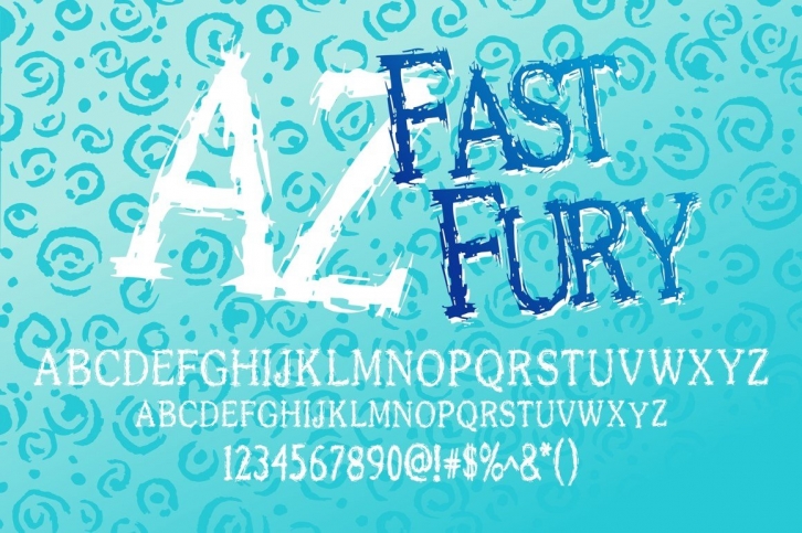 AZ Fast Fury Font Download