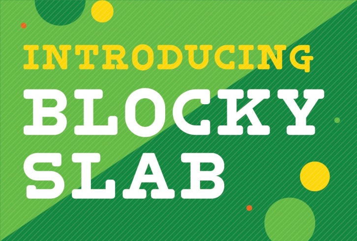 Blocky Slab Font Download