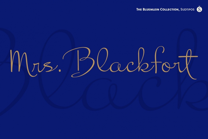 Mrs Blackfort Pro Font Download