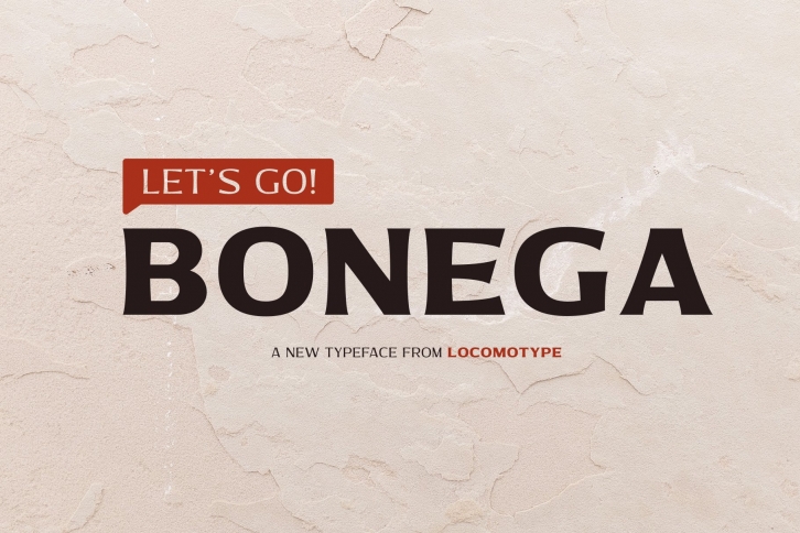 Bonega Font Download