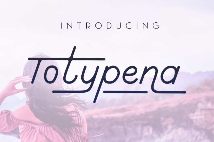 Totypena extended serif Font Download