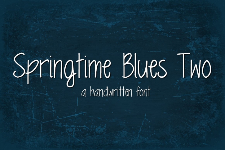 Springtime Blues Two Font Download