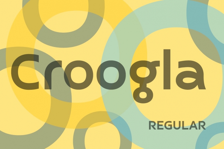 Croogla 4F Regular Font Download