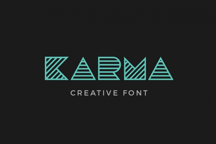 KARMA font Font Download