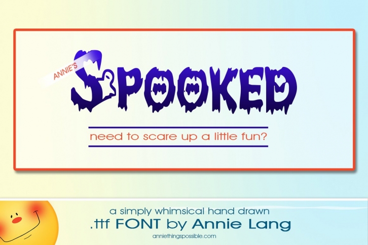 Annie's Spooked Font Download