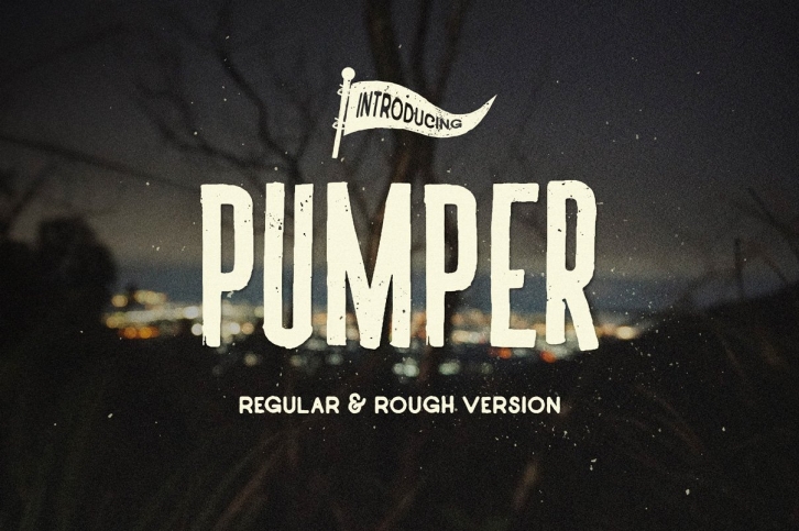 Pumper Typeface Font Download