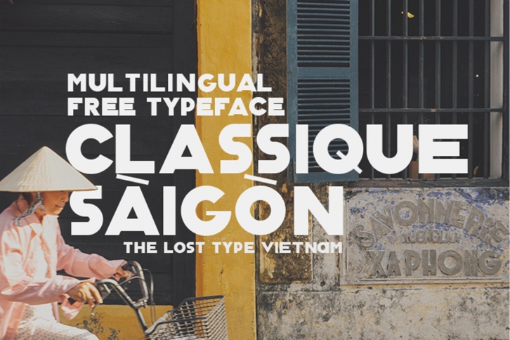 Classique Saigon Typeface Font Download