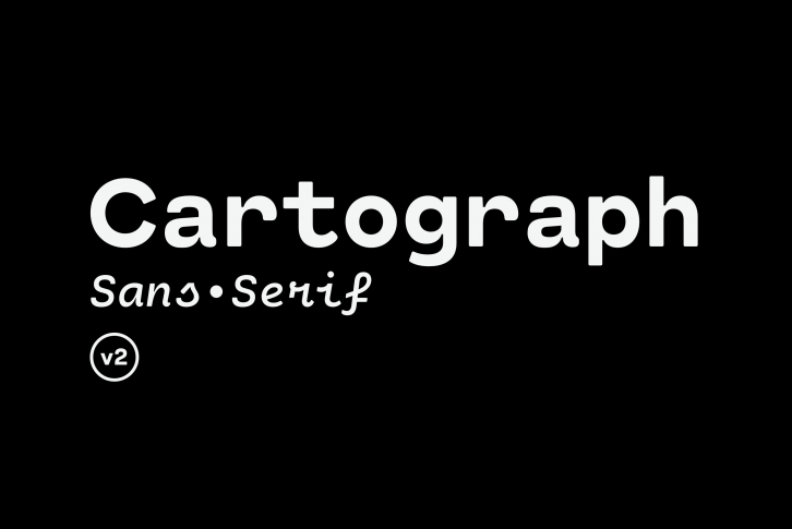 Cartograph CF: warm monospace font Font Download