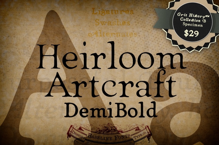 Demi Heirloom Artcraft Font Download