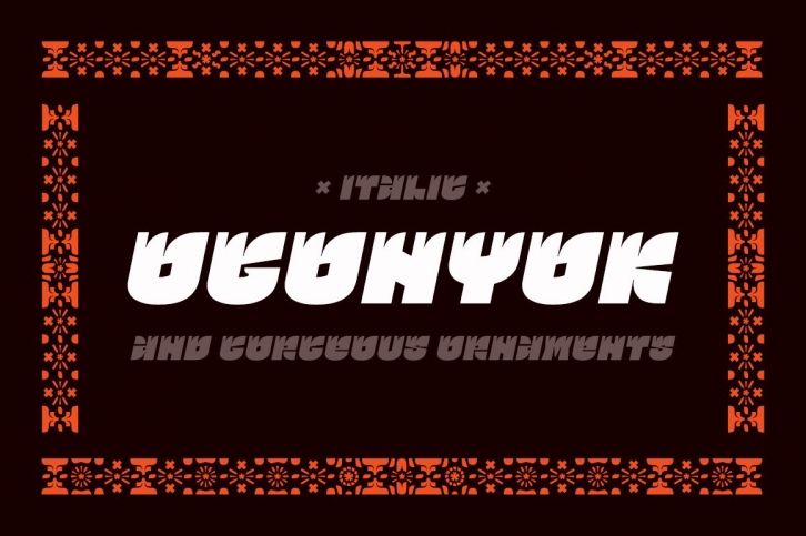 Ogonyok italic Font Download