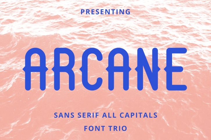 Arcane Sans Trio Font Download