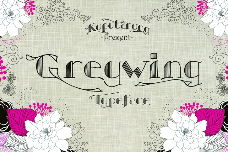 Greywing font Font Download
