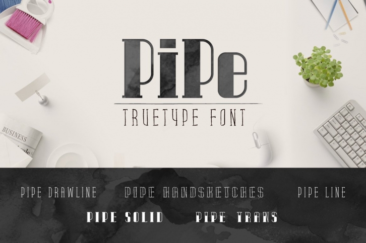Pipe TrueType Font Download