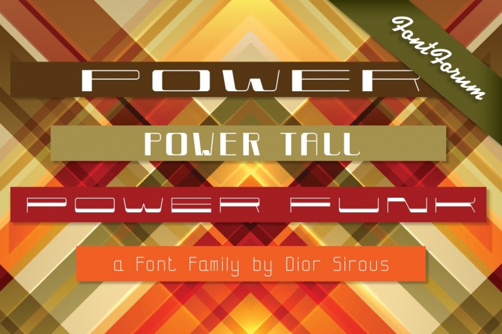Power Volume Font Download