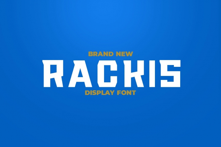 RACKIS Displat Font Download