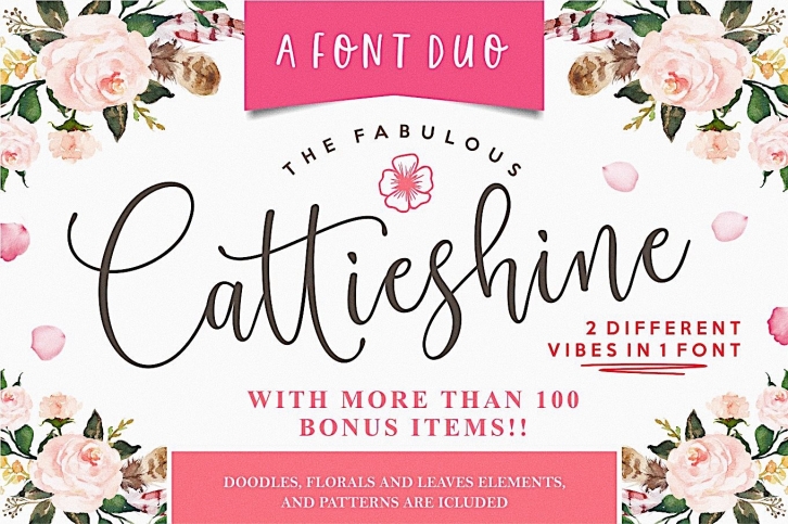 Cattieshine Font Download