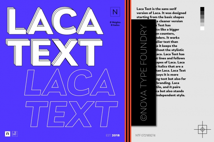 Laca Text Font Download