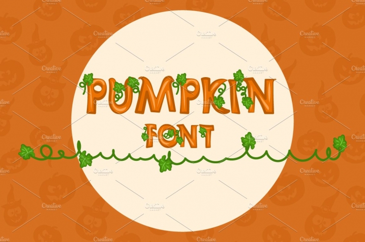 PUMPKIN LEAF FONT Font Download