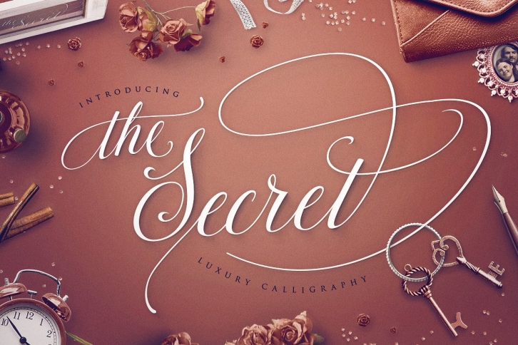 TheSecret: Luxury Calligraphy Script Font Download