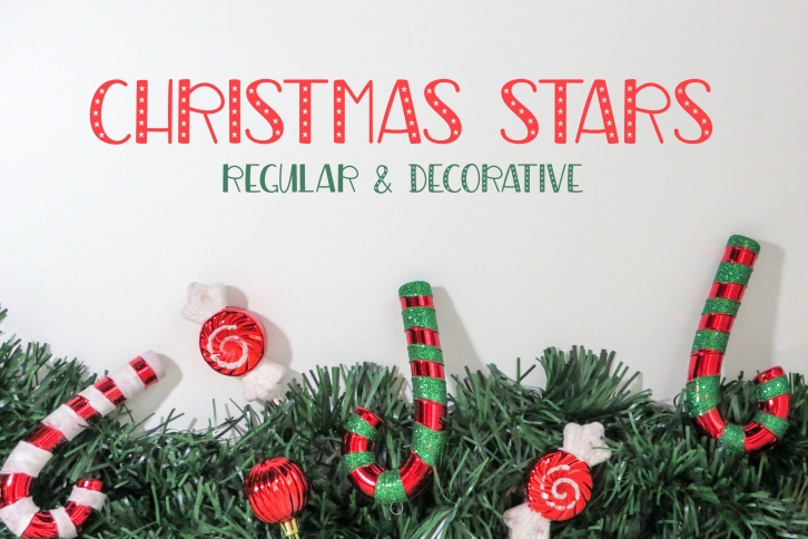 Christmas Stars Font Download